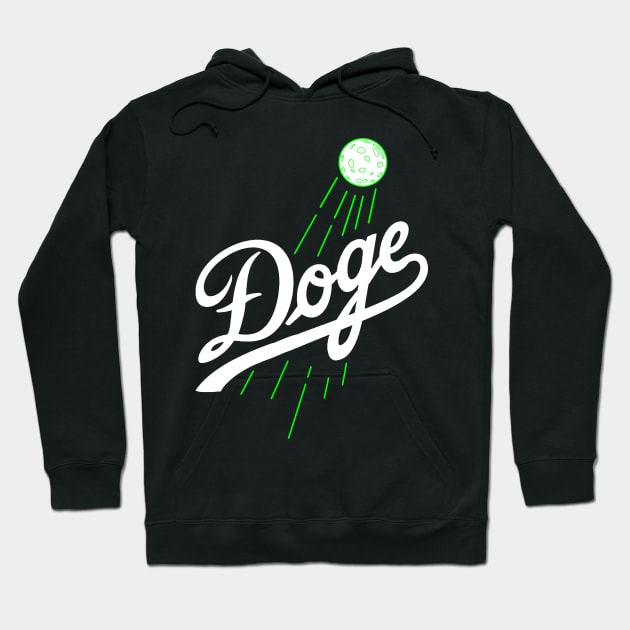 Doge To The Moon Logo Hoodie by DogeArmy